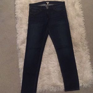 Super dark washed Edison “Sloan” jean