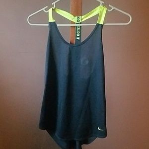 Xs Nike tank top with volt straps