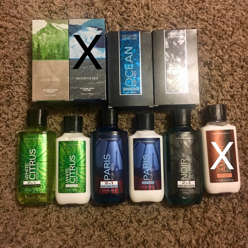 Men’s Bath And body works