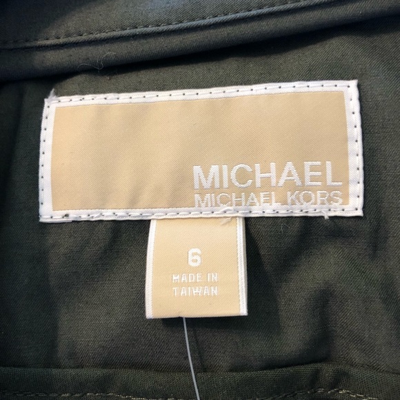 Michael Kors Belted Utility Jacket - Picture 6 of 7