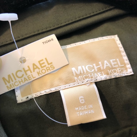 Michael Kors Belted Utility Jacket - Picture 7 of 7