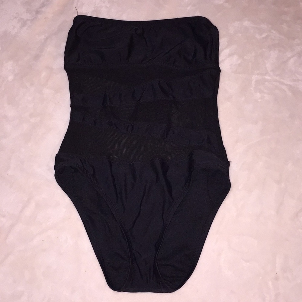 Black bathing suit