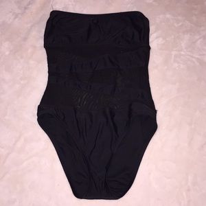 Black bathing suit
