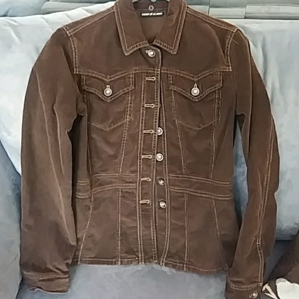 DKNY Brown Corduroy. Size M