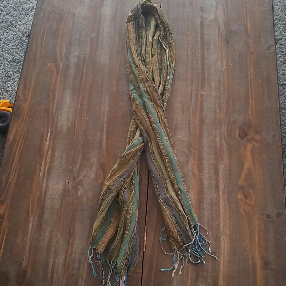 Multi colored scarf