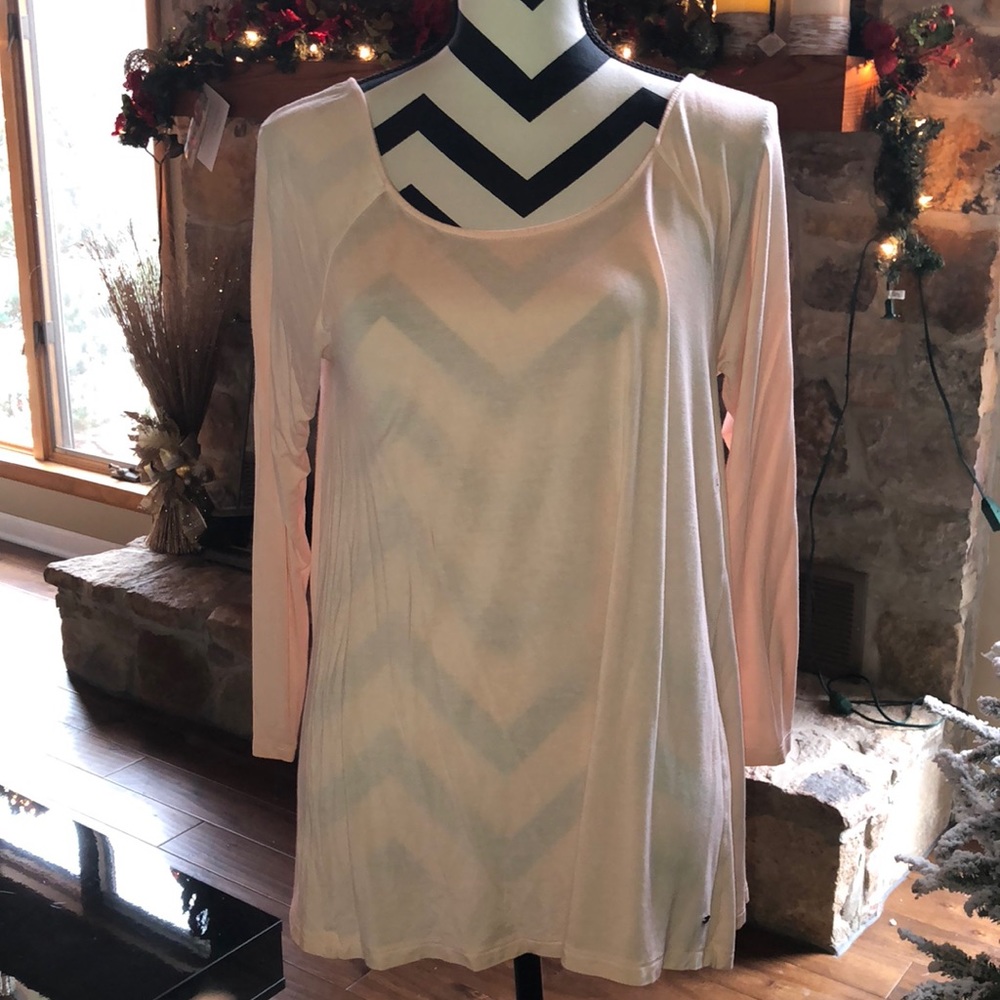 American eagle pink top