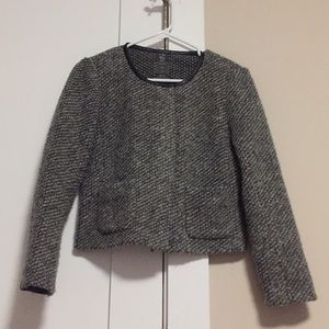 Gap Grey Boucle Jacket 2P