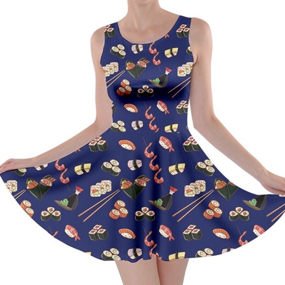 Sushi Skater Dress