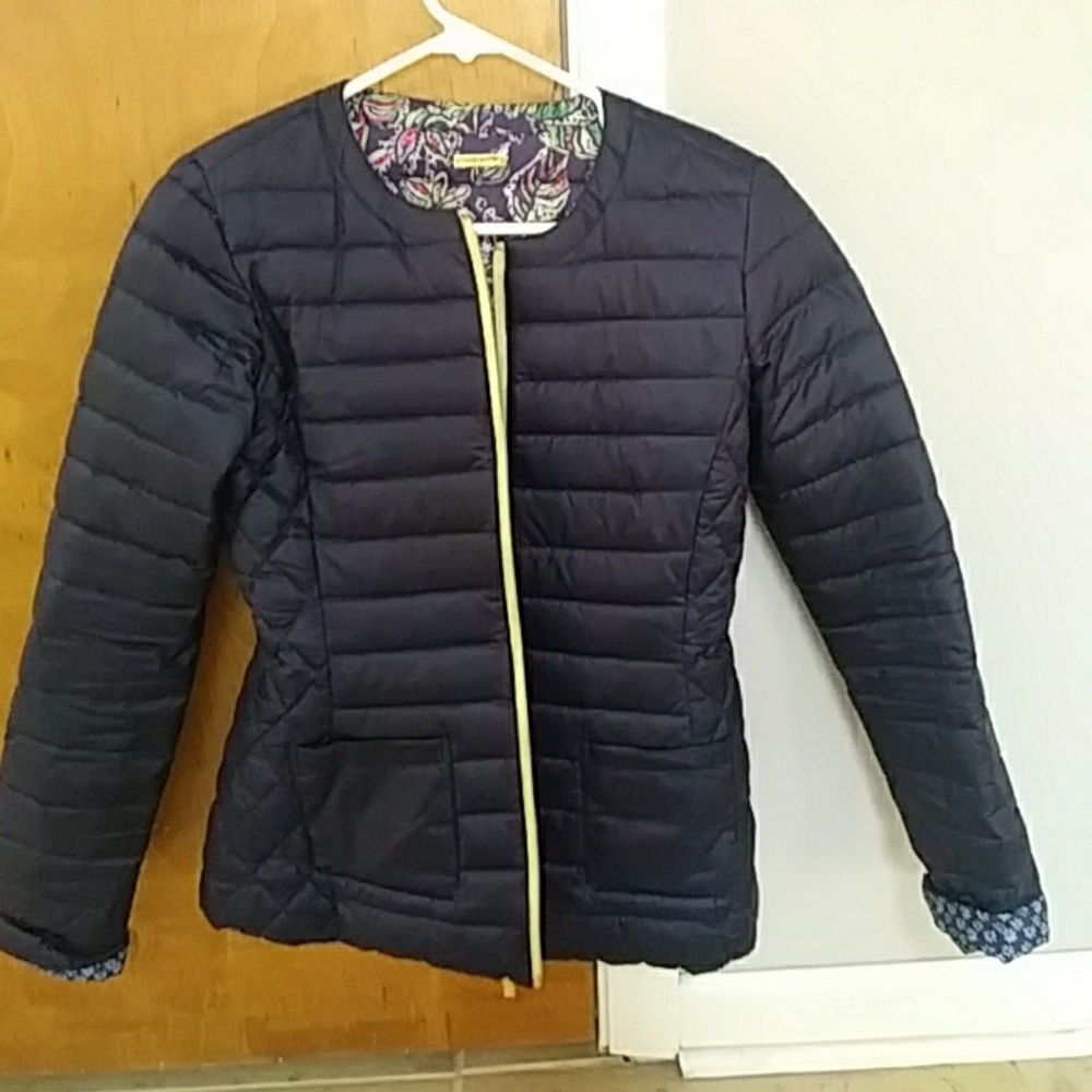 Lilly Pulitzer reversible fall / winter jacket