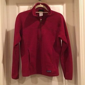 Red Patagonia Pullover