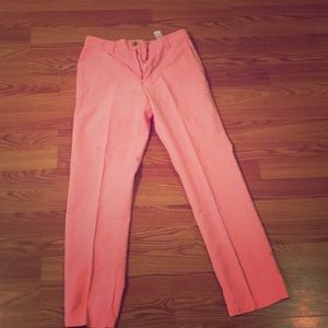 Salmon vinyard vine pants
