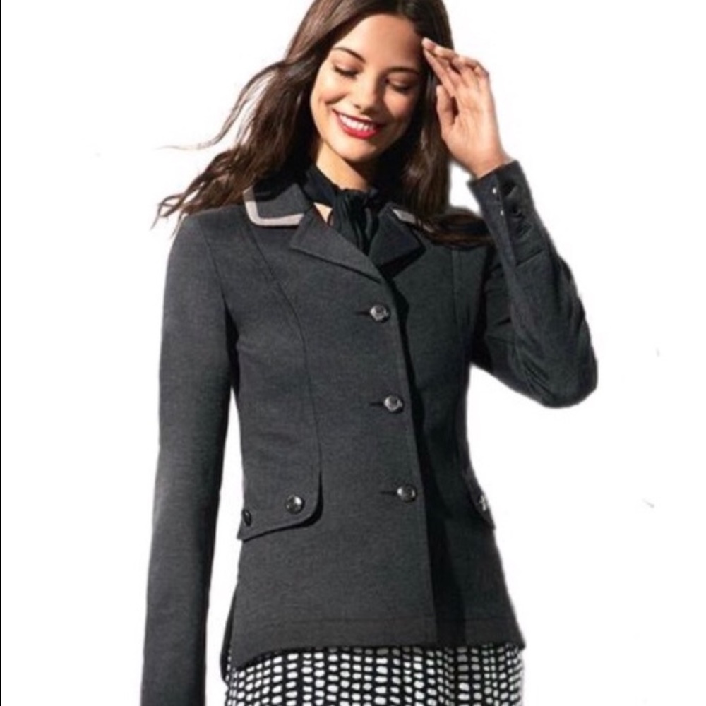 Cabi Crew Gray Coat Jacket Blazer #3030 Small