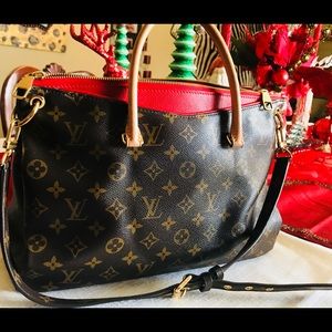Authentic Louis Vuitton Pallas Handbag