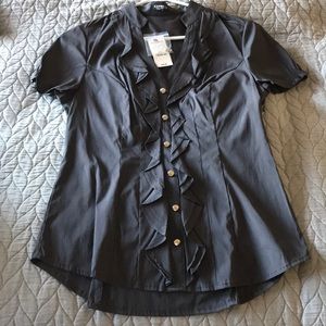 Express Short Sleeve Button Down