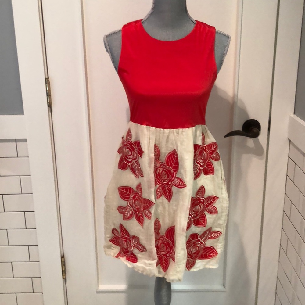 Alice + Olivia silk/cotton dress