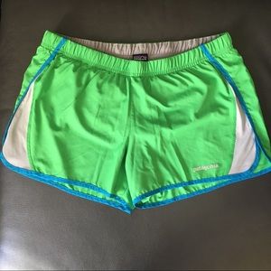 Patagonia Women’s Lime Green Running Shorts