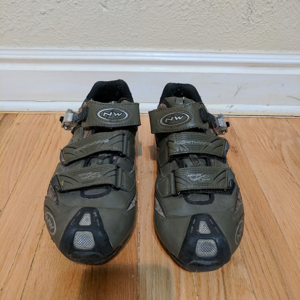 2009 Northwave Raptor shoe with crank brothers can