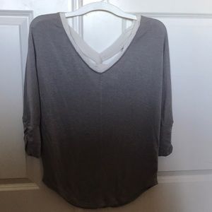 Anthropologie Gray Top