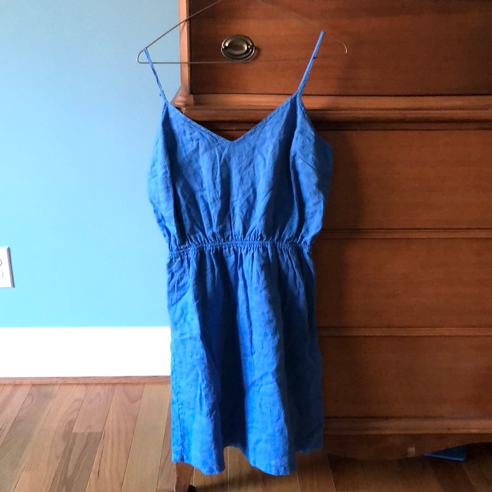 Cute blue J Crew dress size small