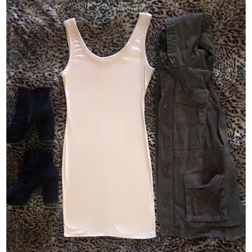 Tan Fashion Nova Dress