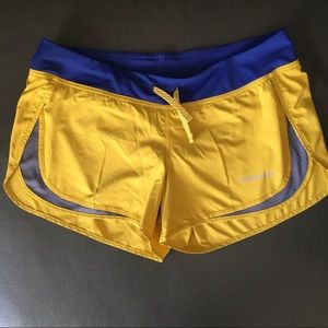 Patagonia Women’s mustard running shorts