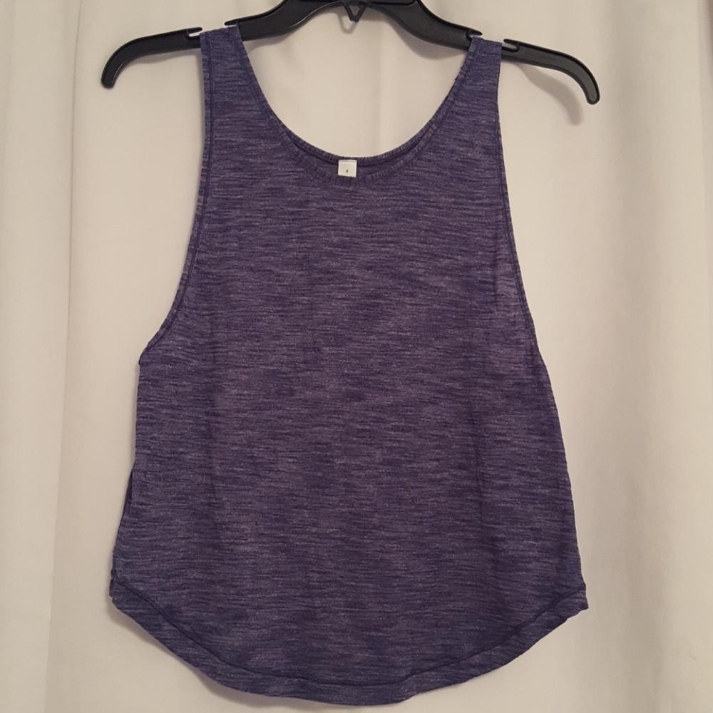 NWOT Lululemon Tank Blue Size 4 - Picture 1 of 4