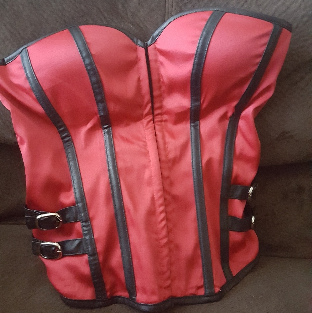 Corset style top