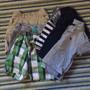 Lot of 3 boys summer outfits 18M.