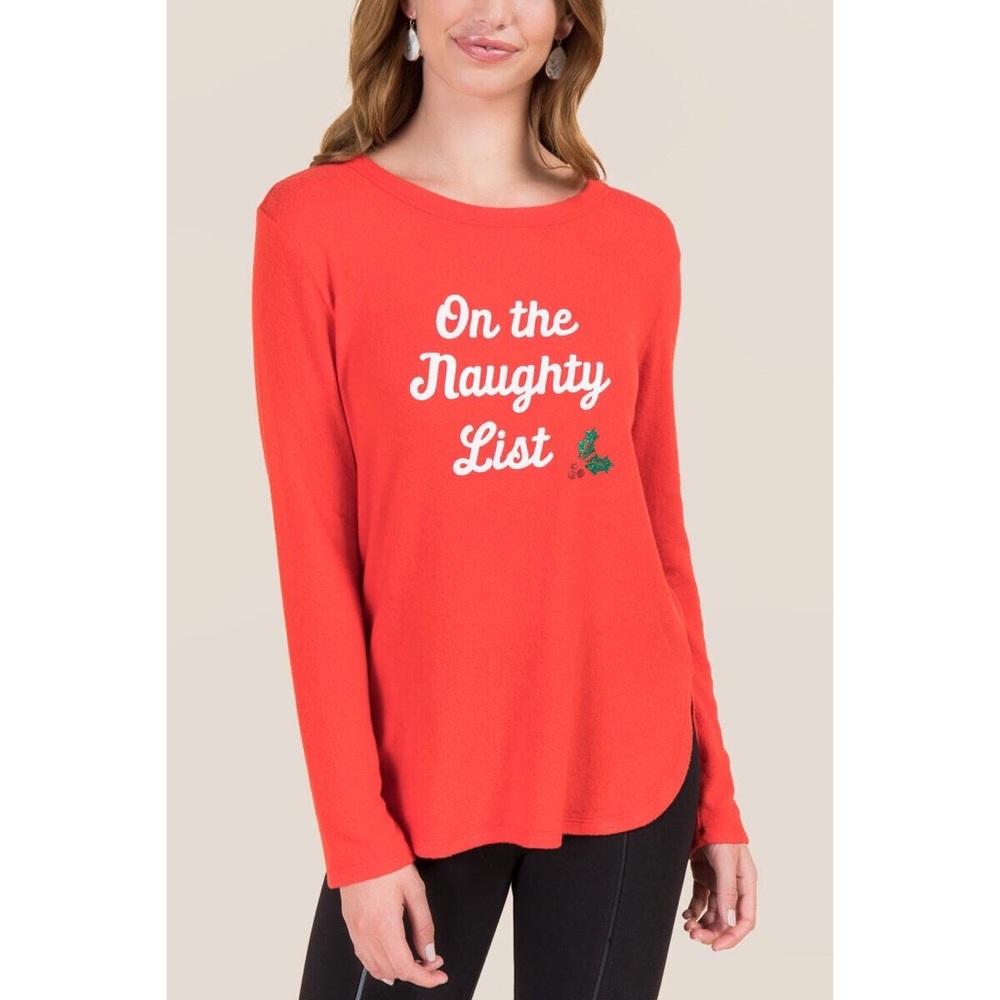 🎄Naughty List Christmas Long Sleeve 🎄 TAGS ON!
