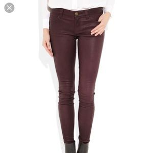 Current Elliot Leather Pants Size 26 Fig BNWT