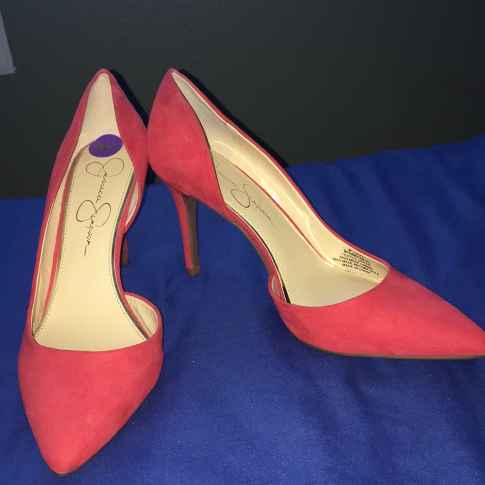 👠Jessica Simpson Red Pumps👠