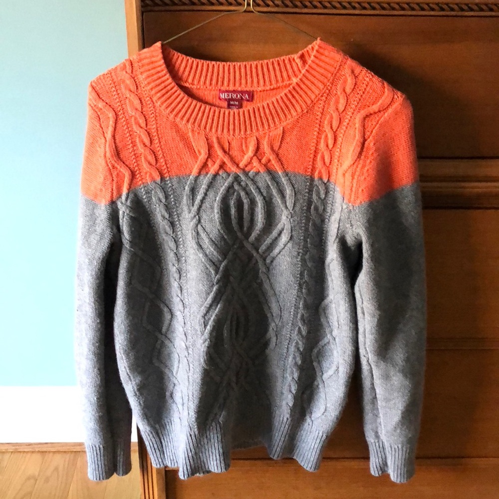 warm winter sweater size medium