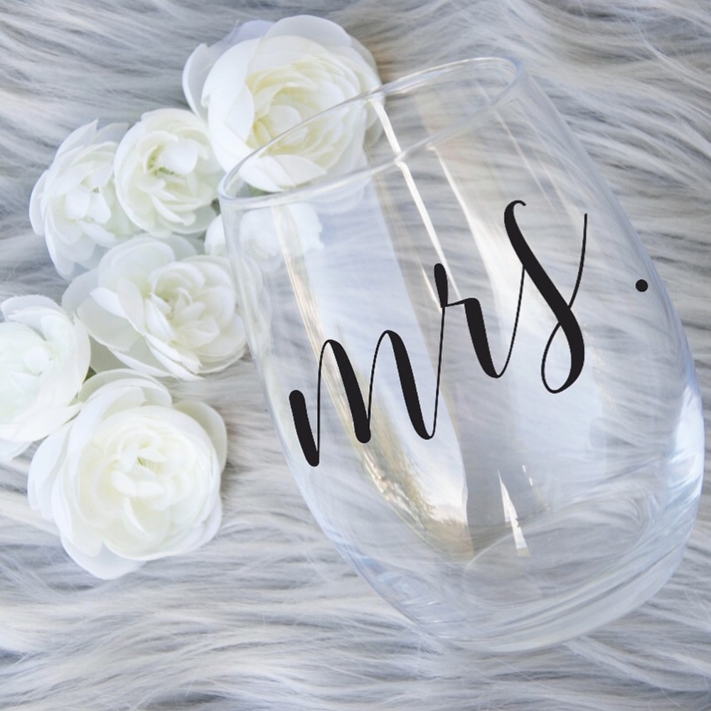 MRS STEMLESS WINE GLASS