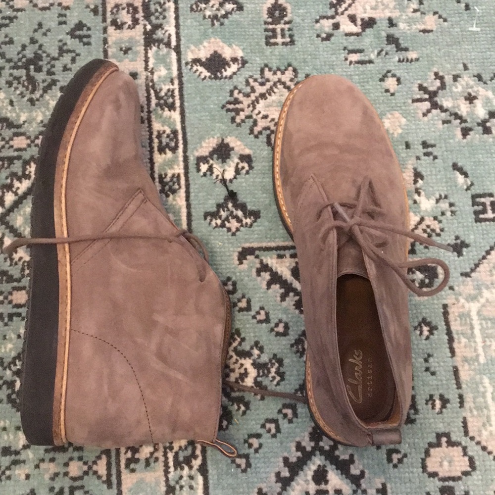 Tan Clark Desert Boots