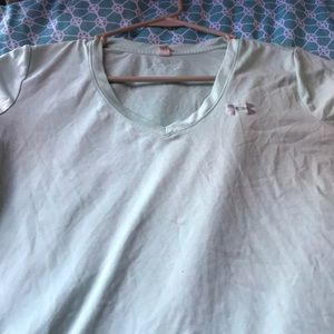 Light green Under Armour shirt
