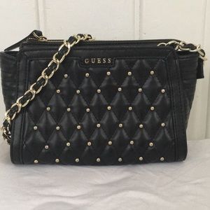 Black cute crossbody GUESS bag