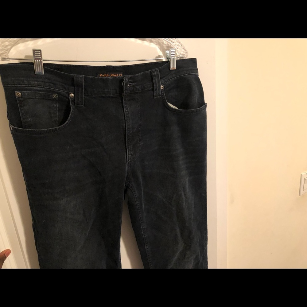 Nudie Thin Finn Blue Strike