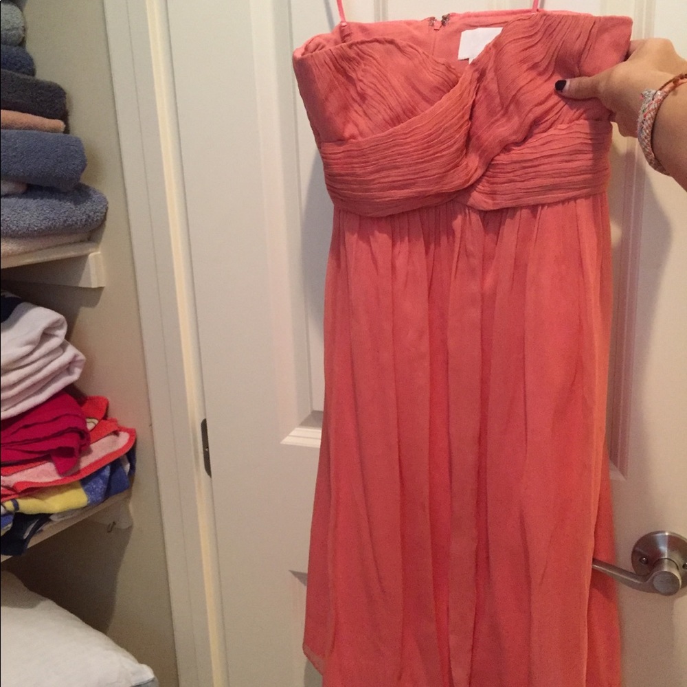 J Crew strapless cocktail/bridesmaid dress