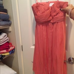 J Crew strapless cocktail/bridesmaid dress