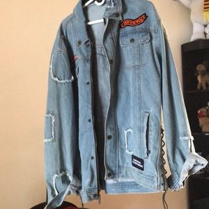 Mens jean jacket