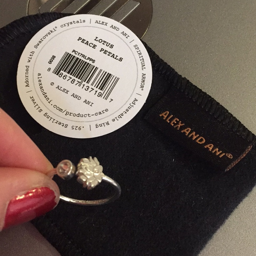Alex and Ani Lotus Ring