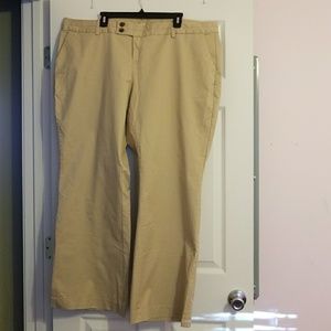 Old Navy low rise stretch khakis