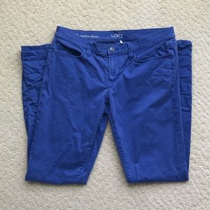 blue modern skinny pant > loft