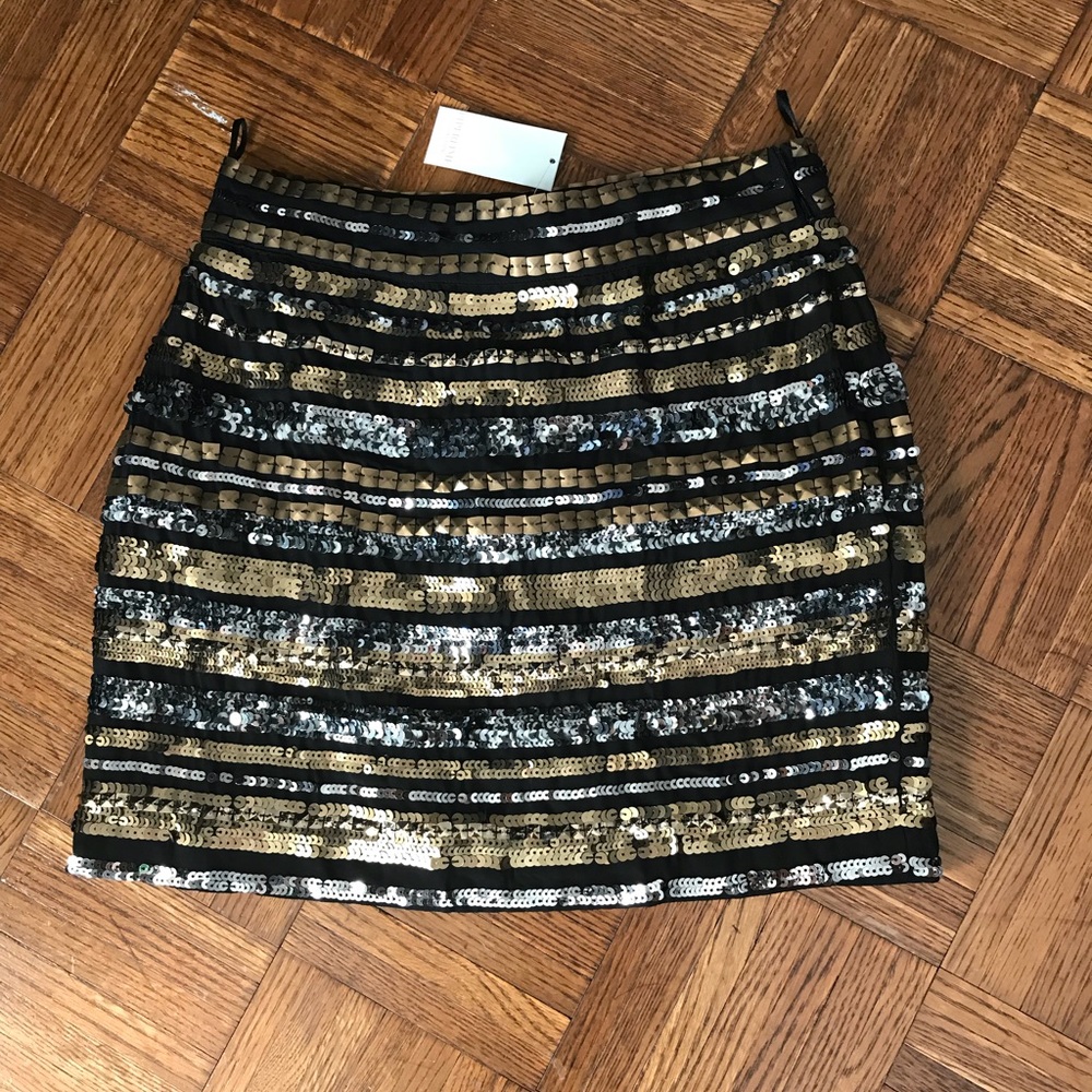 Piperlime sequined skirt NWT