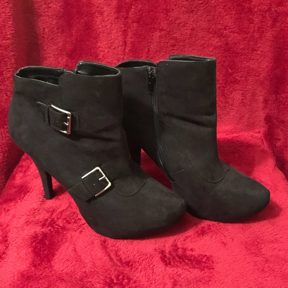 Black booties