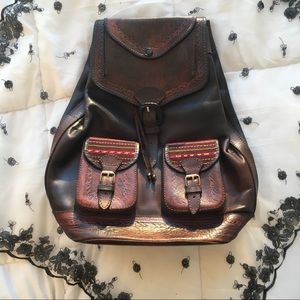 Handmade Leather Backpack