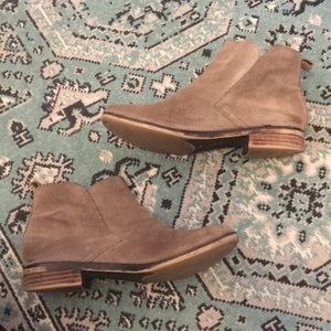 Suede Lucky Booties!