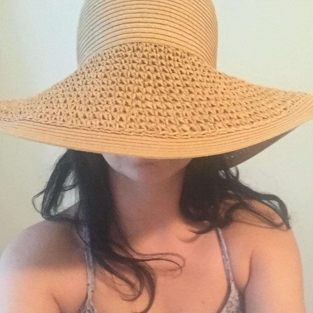 J.crew floppy straw hat