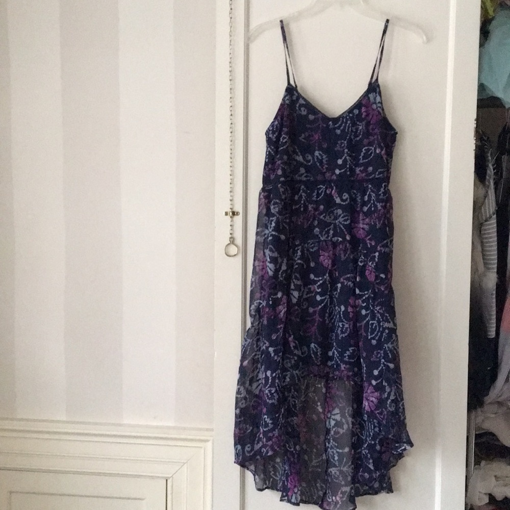 Blue maxi dress
