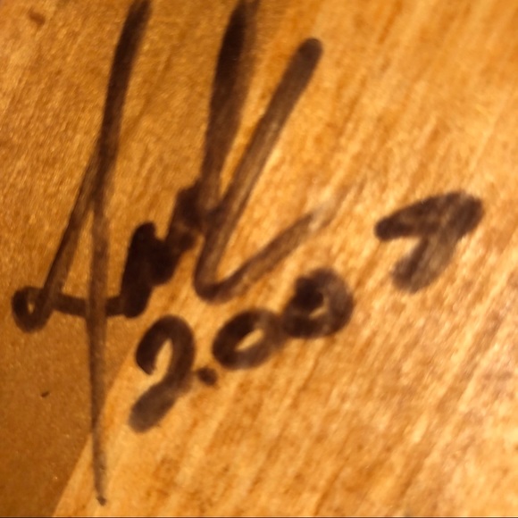 Vintage Wooden Turquoise Box - Picture 3 of 7